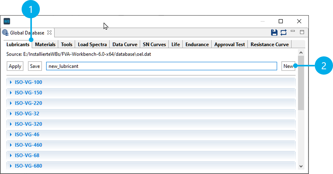 Adding new records to the Global Database