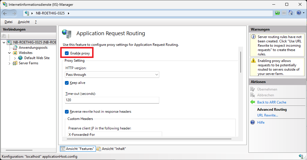 install iis 3