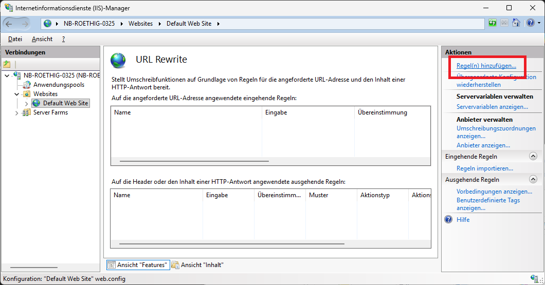 install iis 5